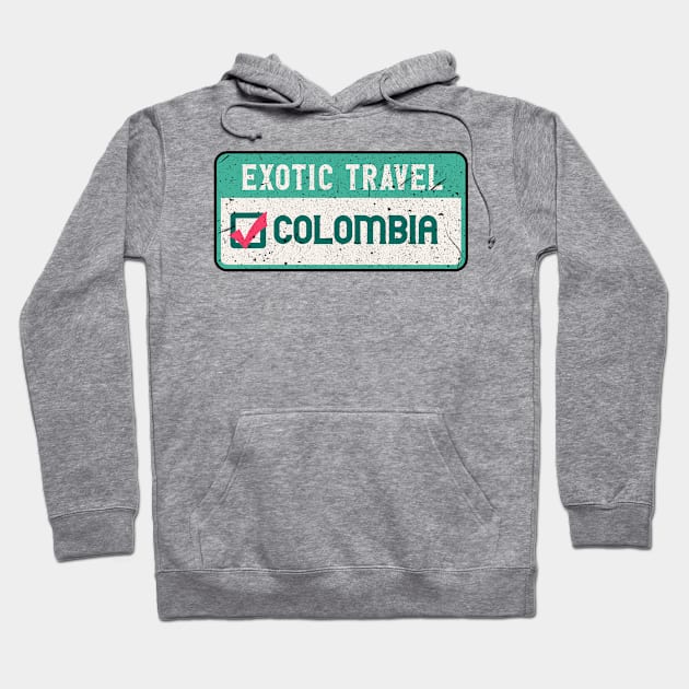 Colombia travel list Hoodie by SerenityByAlex